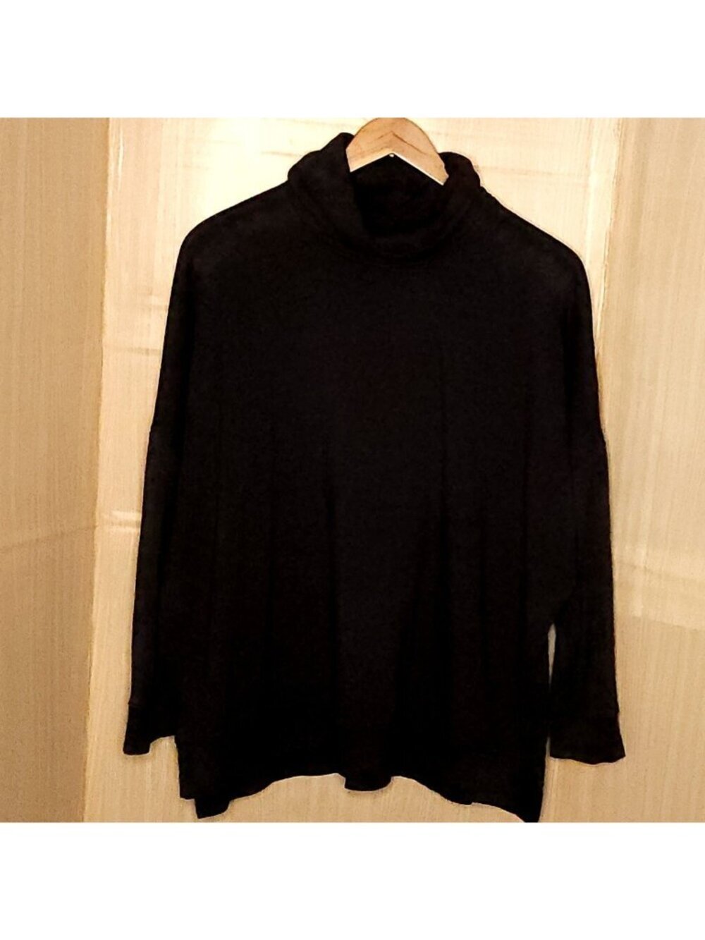 Time & Tru Womens Grey Funnel Neck Plus Sweatshirt XXL